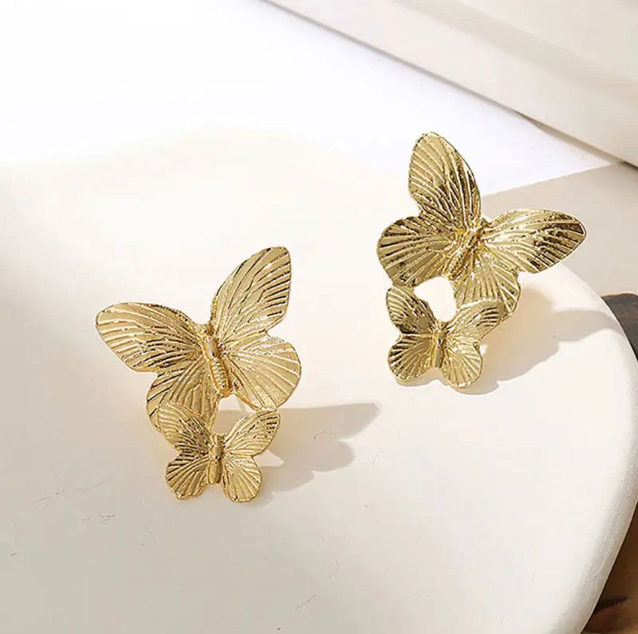 Double Butterfly Earrings, Butterfly Insect Individual Stud Earrings, Butterfly Geometry Stud Earrings For Women, Vintage Butterfly Drop Earrings Double Butterfly Earrings, Butterfly Insect Individual Stud Earrings, Butterfly Geometry Stud Earrings For Women, Vintage Butterfly Drop Earrings
